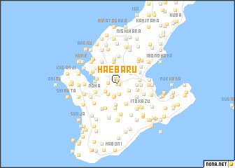 map of Haebaru