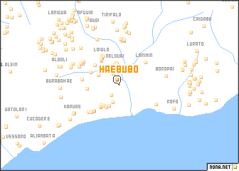 map of Haebubo