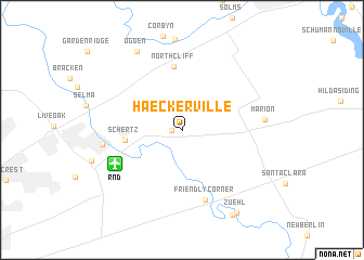 map of Haeckerville