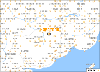 map of Haegyŏng