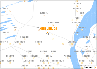 map of Haejeldi