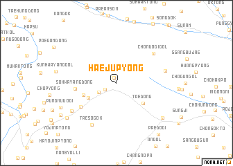 map of Haejup\