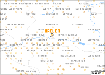 map of Haelen