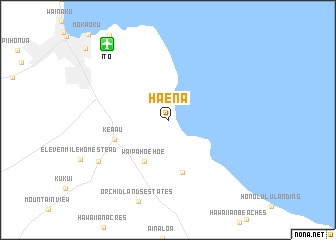 map of Haena