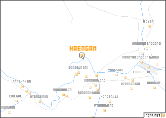 map of Haengam