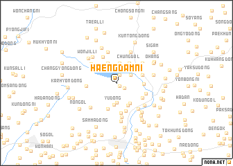 map of Haengdam-ni