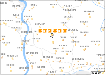 map of Haenghwa-ch\