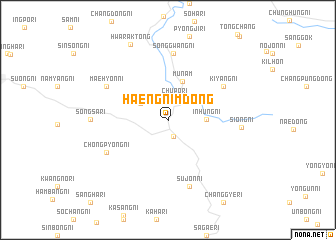 map of Haengnim-dong