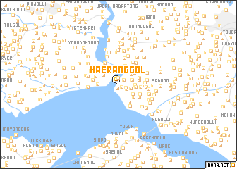 map of Haerang-gol