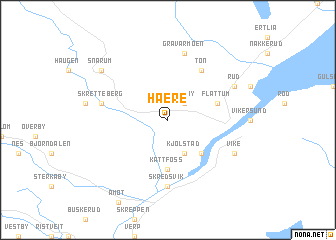 map of Hære