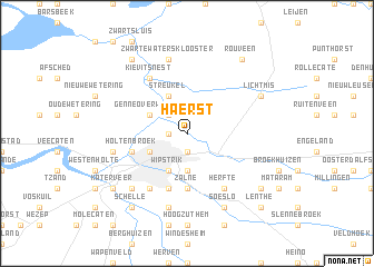 map of Haerst