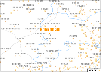map of Haesang-ni