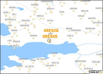 map of Haeska