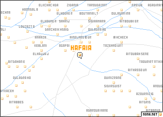 map of Hafaïa