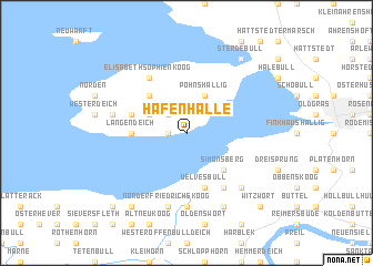 map of Hafenhalle