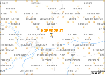 map of Hafenreut