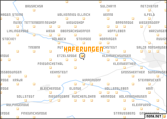 map of Haferungen