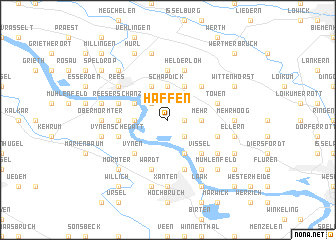 map of Haffen