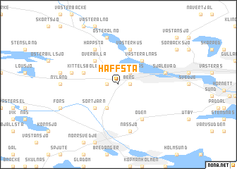 map of Haffsta