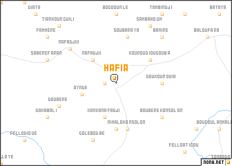map of Hafia