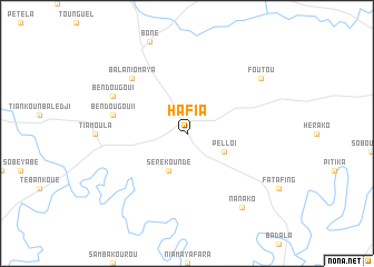 map of Hafia