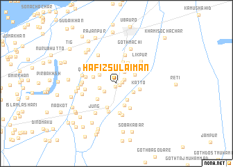 map of Hāfiz Sulaimān