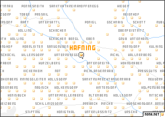 map of Hafning