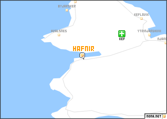 map of Hafnir