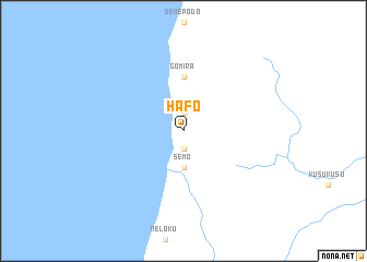 map of Hafo