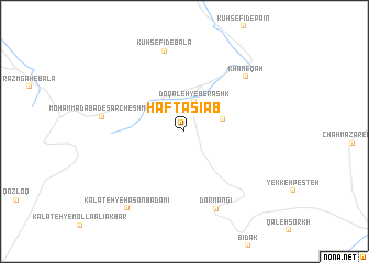 map of Haft Āsīāb