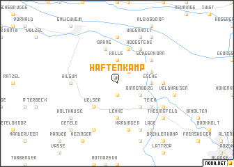 map of Haftenkamp