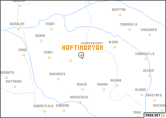 map of Hāftī Maryam