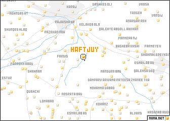 map of Haft Jūy