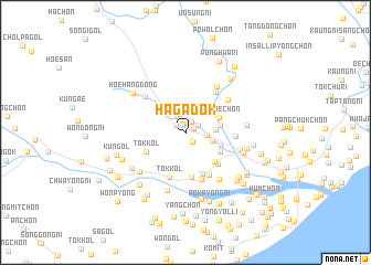 map of Hagadŏk