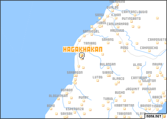 map of Hagakhakan