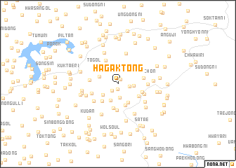 map of Hagak-tong