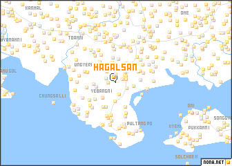 map of Hagalsan