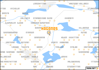 map of Haganäs