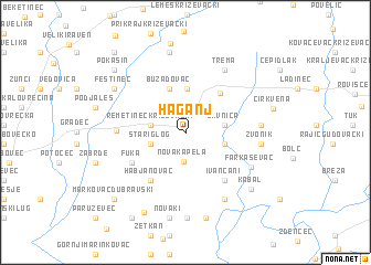 map of Haganj