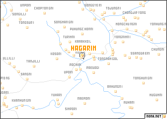 map of Hagarim