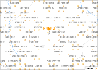 map of Hagau