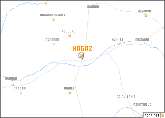 map of Hagaz