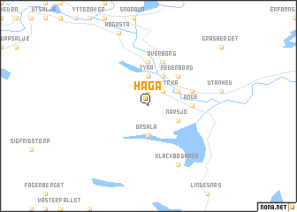 map of Haga