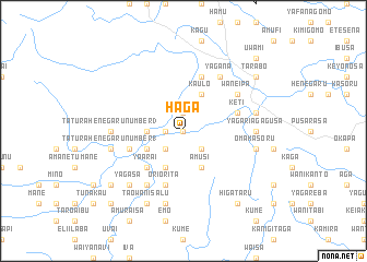 map of Haga