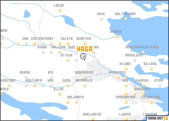 map of Haga