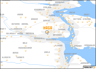 map of Haga