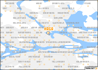 map of Haga