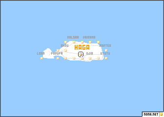 map of Haga