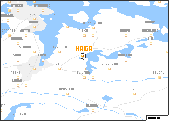 map of Haga