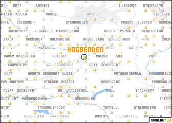 map of Hagbenden